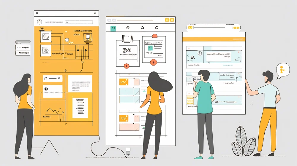 user-experience-ux-interface-emphasizes-role-cognitive-psychology-shaping-user-flow-wireframes